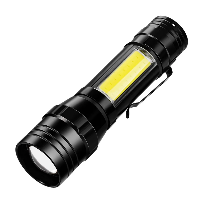 自己防衛ポータブルミニ緊急 LED 懐中電灯記事ハイパワー懐中電灯強力な多機能ランタントーチツール