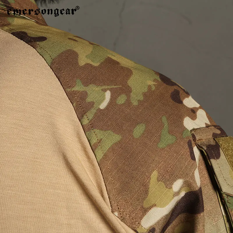 Emersongear Verbesserte Version E3 Kampfhemd Taktisches Herren-BDU-Sportshirt Slim Fit Diensthemd Echtes Trekking-Jagd-Wanderhemd – Detail 12