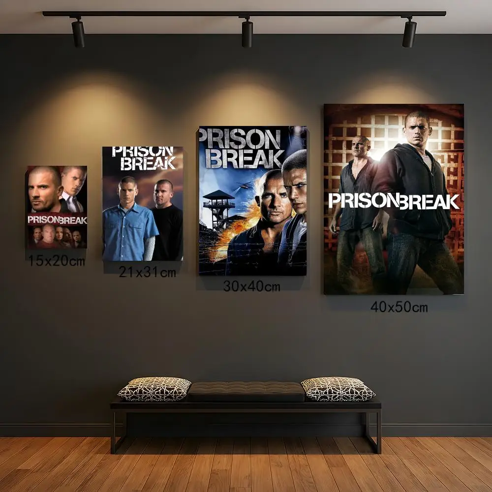 tv series P-Prison Break-K Painting Calligraphy Boho Botanical Decor for Living Room  Elegant Home Style