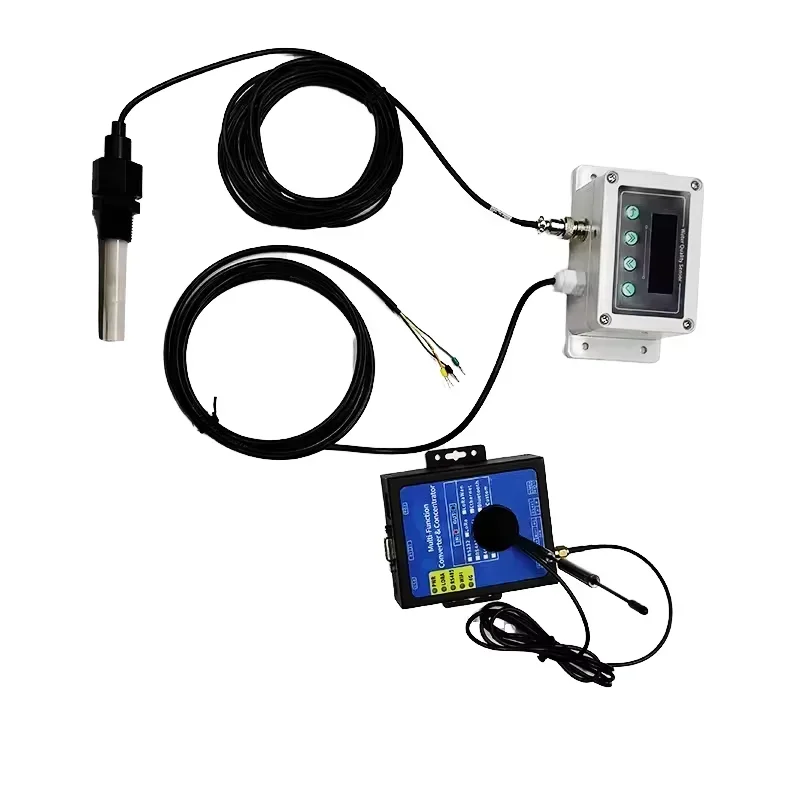 Lagerbestand verfügbar, PRÄZISION, TRAGBAR, HOCHSTABILITÄT, RS485 EC TEMPERATUR, TDS-SALINITÄT, 4-in-1-WASSERQUALITÄTSENSOR