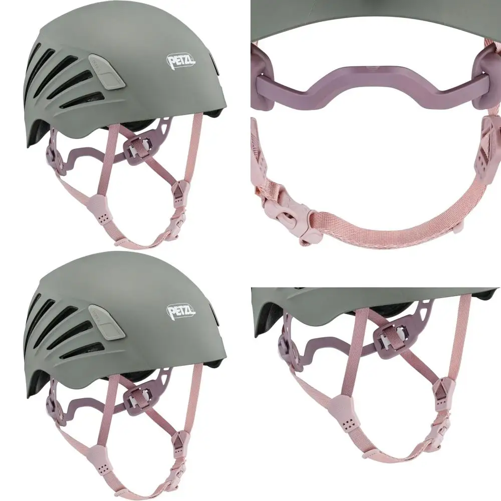 

Rugged Jungle-Green Women's Climbing & Mountaineering Helmet, S/M Size