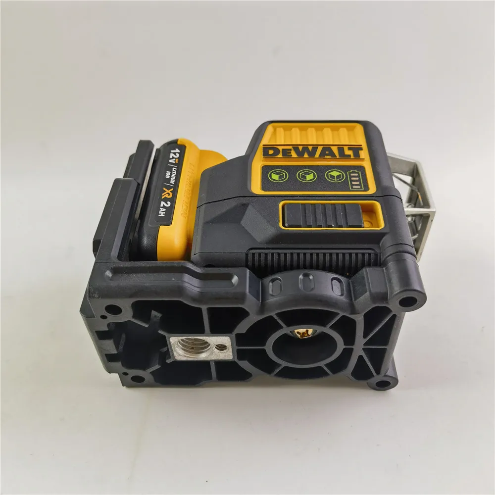 DEWALT DW089LG 레이저 레벨 1:1, 셀프 레벨링, 녹색 빔 레이저, 12V 리튬 이온 배터리 레이저, 야외, 12 라인, 3x360