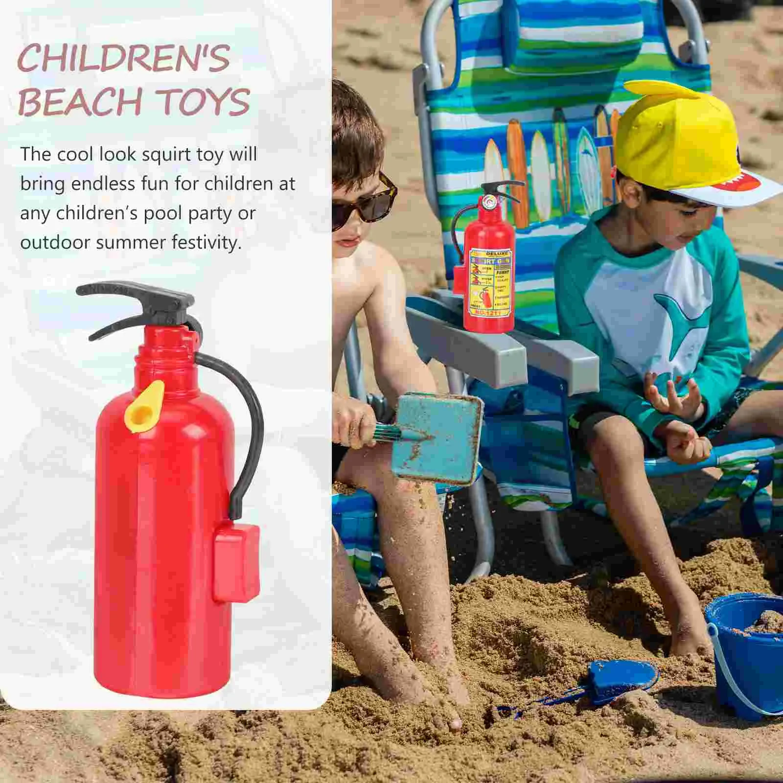 10/20Pcs Children\'s Mini Water Gun Toy Simulated Fire Extinguisher Shape Prank Prop Summer Play Water Gun Toy Children\'s Gift