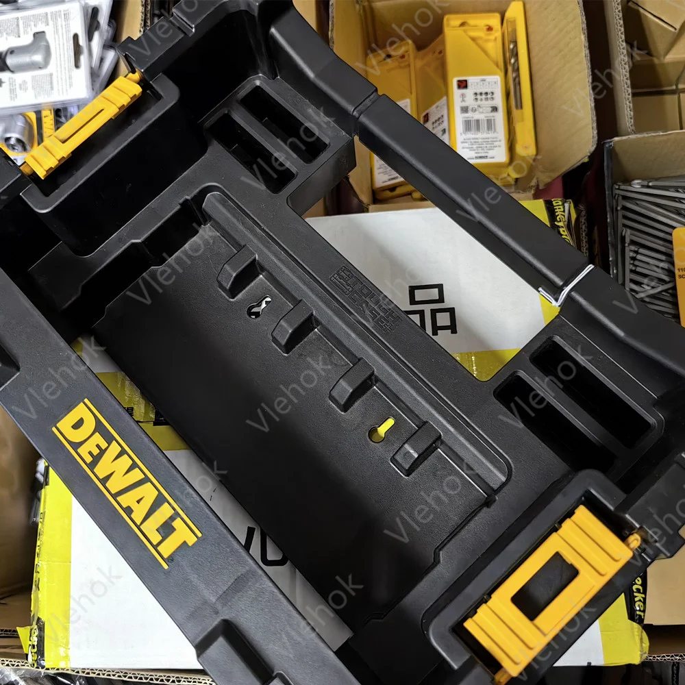 DEWALT DT70716 Caddy Case Compatible With TSTAK SYstem Connectable Integrated Transprot Handle Tool Box Storage Case