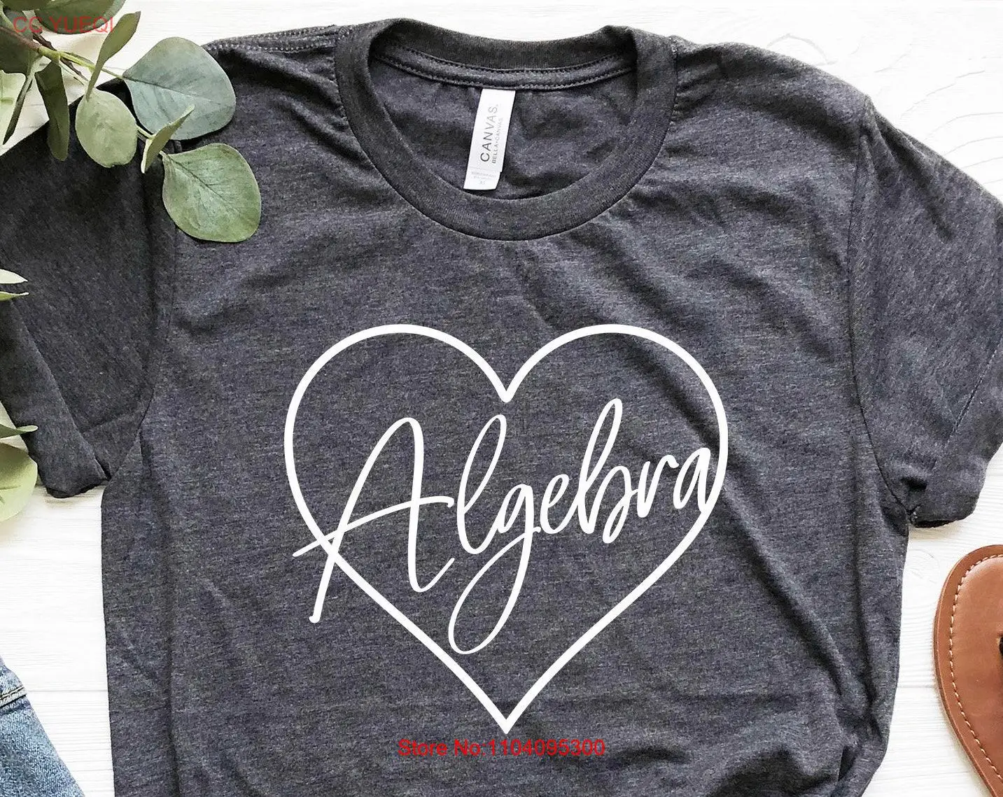 

Algebra T Shirt teacher Math gift s For long or short sleeves
