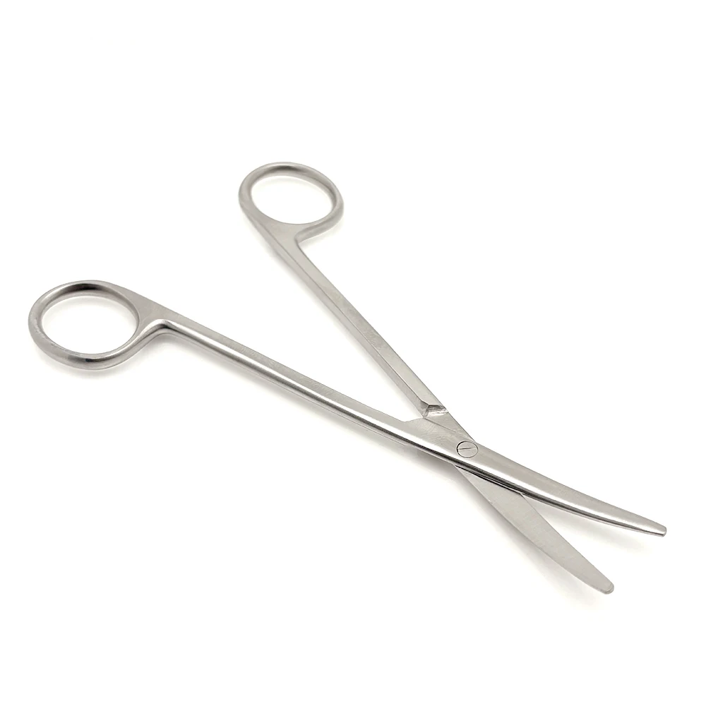 14cm Curved Metzenbaum Surgical Scissors, Blunt Tip Stainless Steel Instrument for Tonsil Surgery & Fine Tissue Dissection