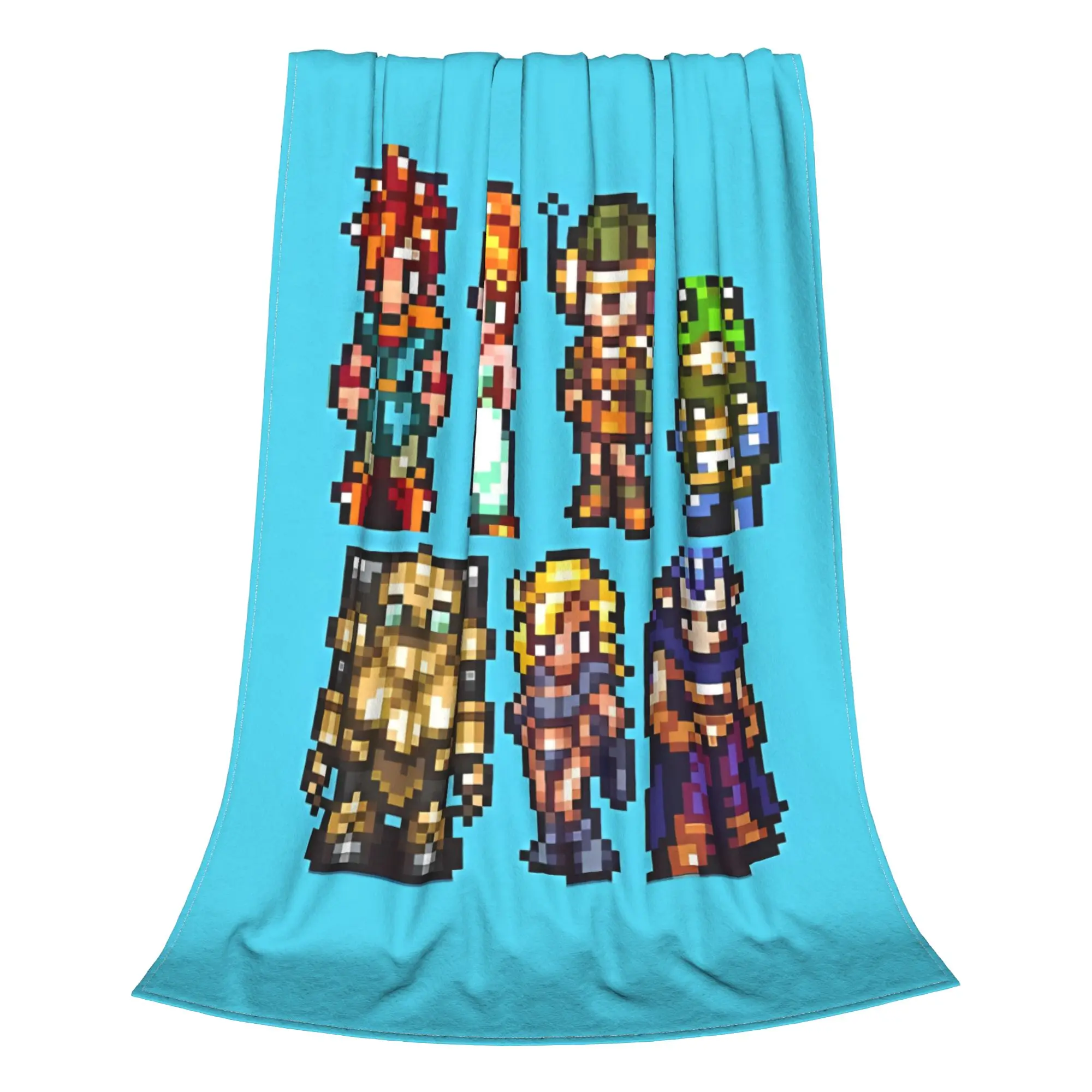 1PC Home Cutecore Party Sprite Chrono Trigger Blanket Super Cosy Plush Home Living Room Sofa Halloween
