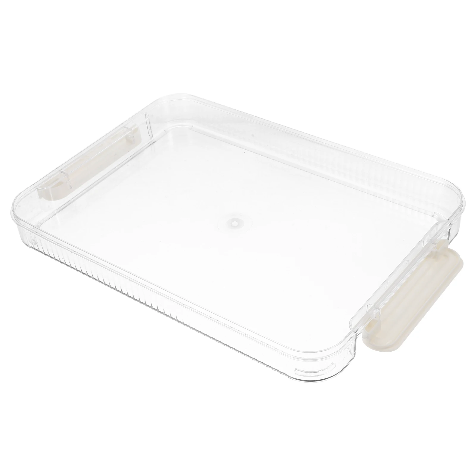 

Transparent A4 Document File Organizer Lightweight PET Case Portable Desk Cleaner Photo Boxes Storage Container Plastic Card