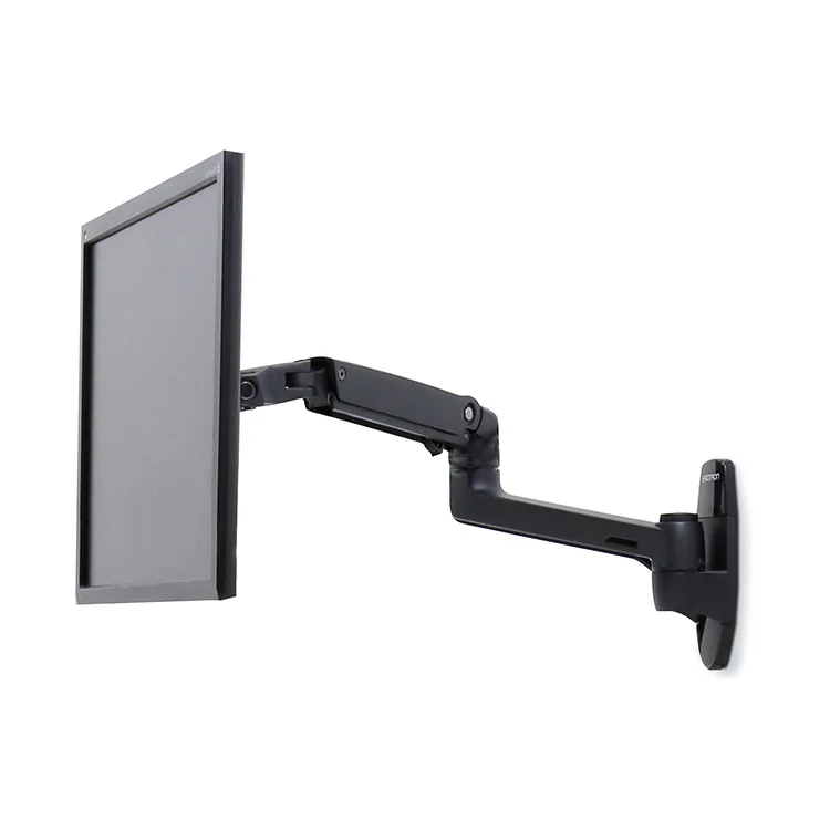Aluminum alloy display screen bracket wall-mounted office arm