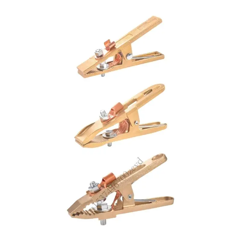 

Industrial Copper Ground Clamps for Secure Grip and MultiScenario Welding Operations for Marine Automotive Repair P9YB