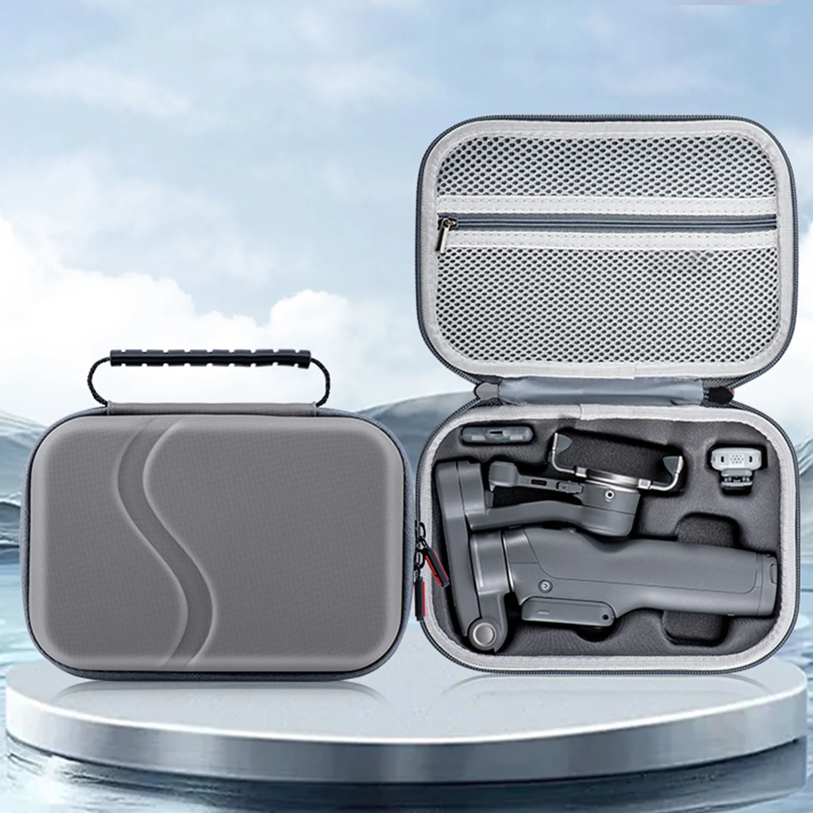 Carrying Case for DJI Osmo Mobile 8P Accessories Protective Travel Storage Case Anti-Scratch Storage Bag with Shoulder Strap