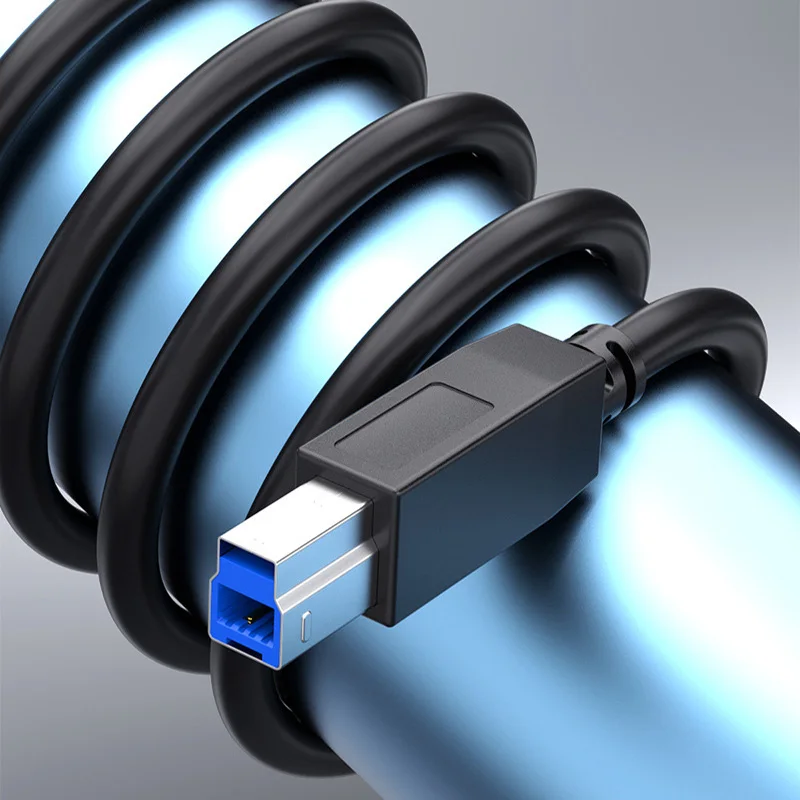 USB Type A To USB3.0 Type B Printer 3.0 Cable High-speed Square Port Data Computer Connection 0.5m 1m 1.5m 2m 3m 5m Printer3.0