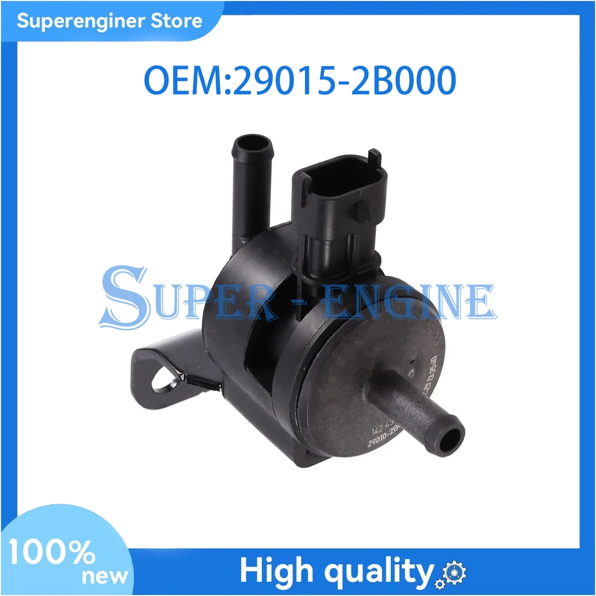 

290152B000 29015-2B000 OEM Assembly Carbon Fiber Canister Solenoid Purge Control Valve Fit For Kia Vehicles