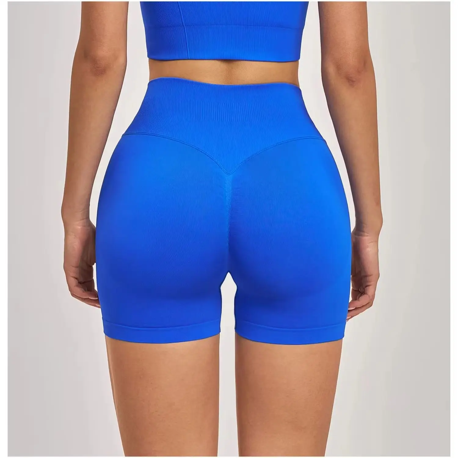 Running Sports Shorts Women Buttock Lift Gym Legging Women Scrunch Cycling Slim Fit Workout Shorts High Waist Impact Yoga Shorts