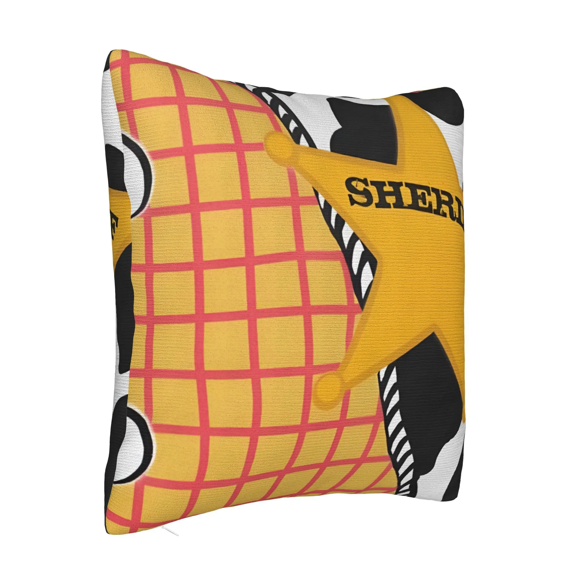 1pc Who Shot The Sheriff Decorative Pillowcases for Cozy Living Room And Bedroom Soft Durable And Machine Washable Without Pillow Cores
