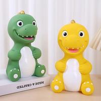 L9BE Dinosaur Piggy Banks for Boys,Unbreakable Plastic Dinosaur Coin Banks Money Jar