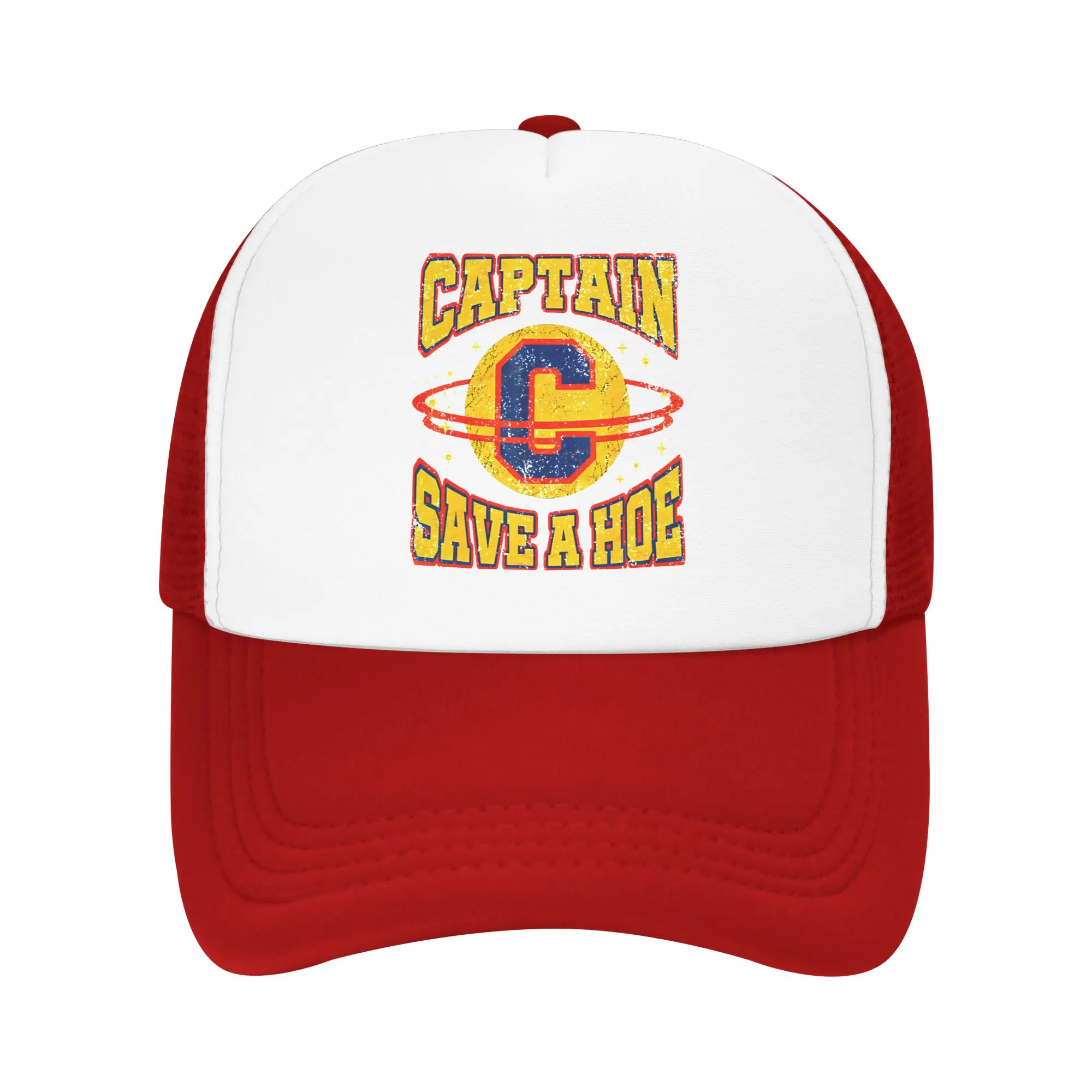 Captain Save a Hoe Baseball Cap Sun  Adjustable Design Hip Hop Hats Unisex-Teens Streetwear Running Hippie Baseball Caps