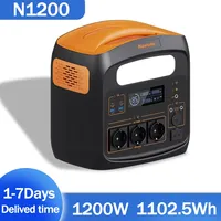 Newsmy N1200 Portable Power Station 1100.5Wh LiFePO4 Battery 1200W PEAK 2400W Outdoor camping Home urgent Eemovable Power Supply