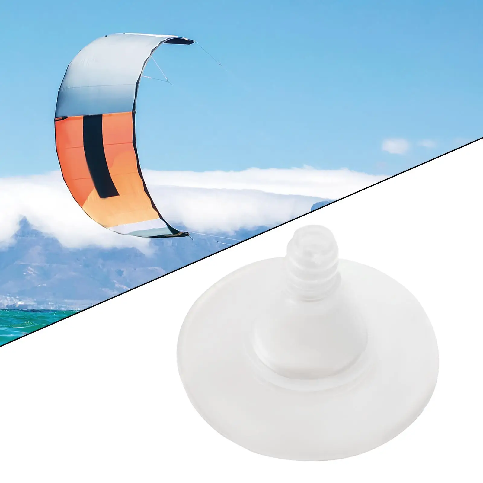 Kitesurfing Kite Inflate Valve Without Self Stick Accessories for Repair