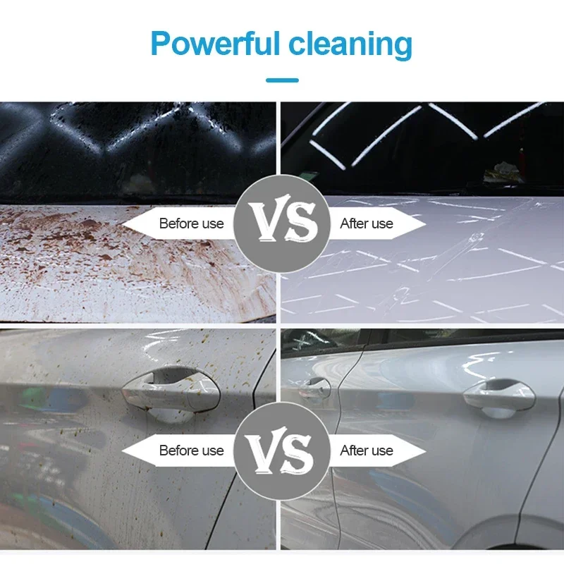 2pcs 100ml Foaming Car Wash Liquid - Deep Cleaning Water Wax Varnish for Car Protection