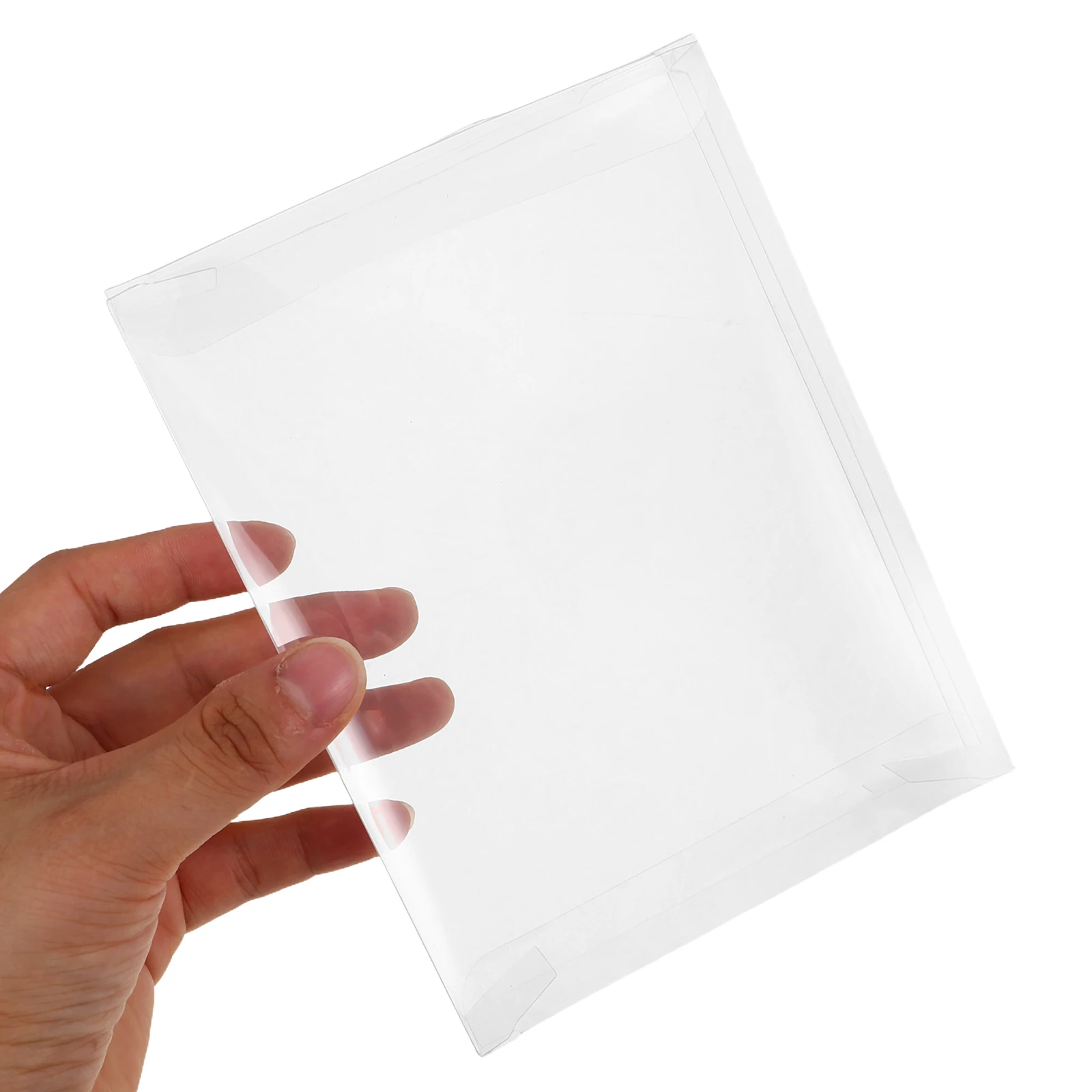 

40Pcs Clear Present Boxes Rectangle Plastic Transparent Storage Organizer 15x11.5x2.5cm Wedding Chocolate Party