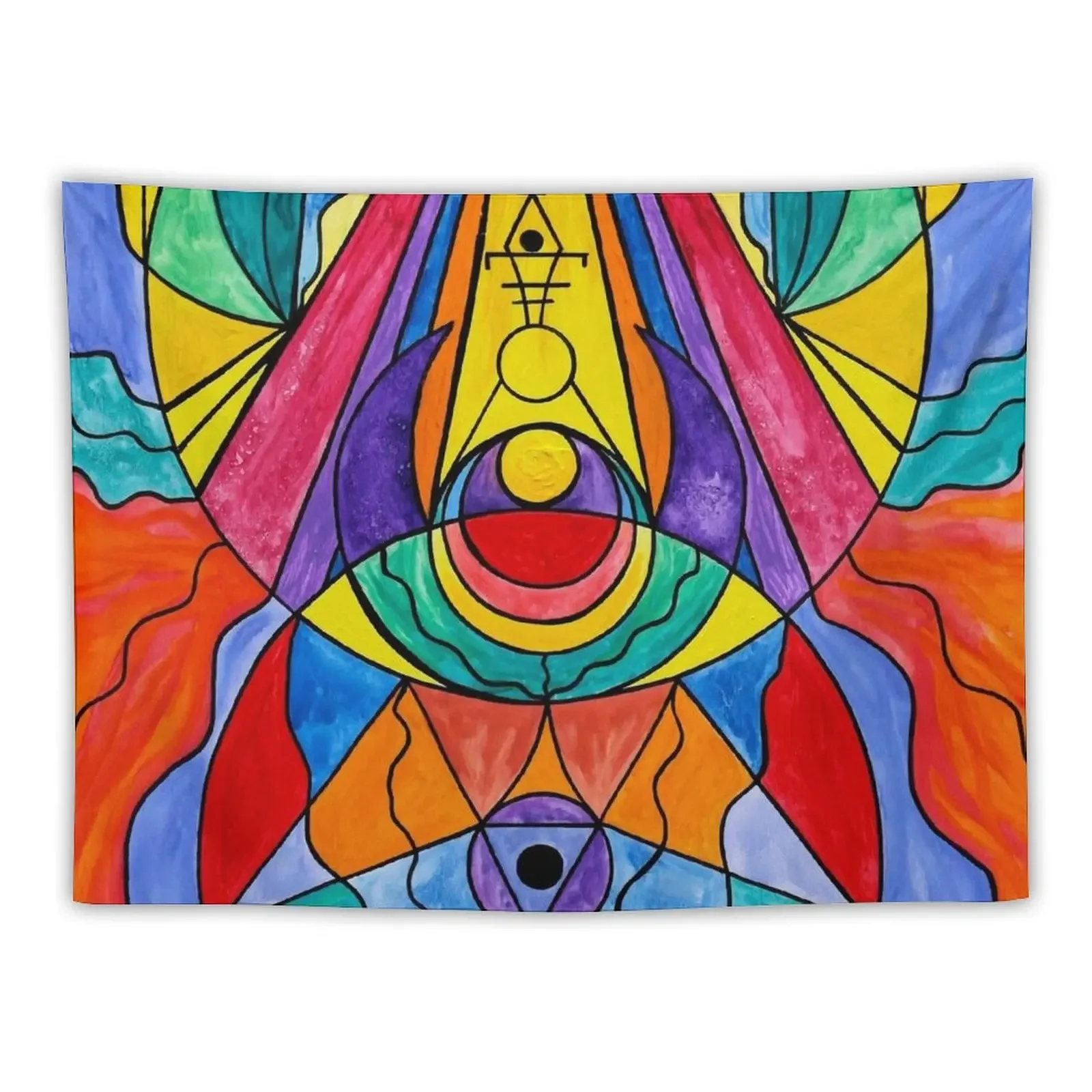 Arcturian Insight Grid Tapestry Home Decorators Wall Hanging Home Decorations Decorative Wall Mural Tapestry