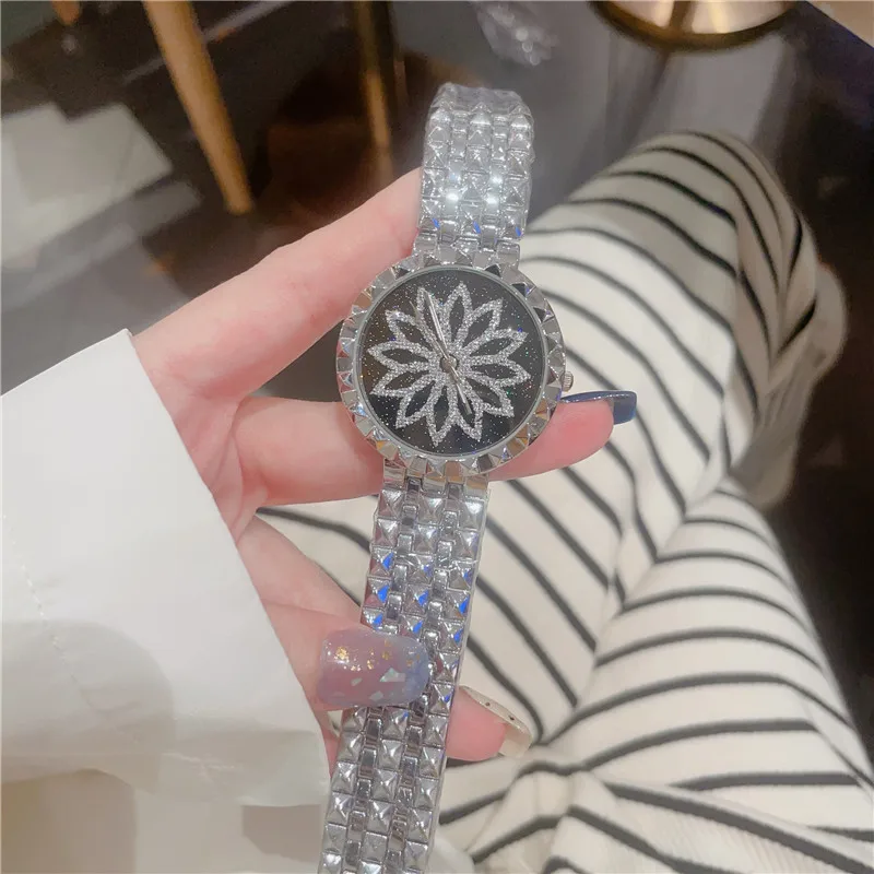 Cacaxi 여성용 럭셔리 브랜드 시계, 우아한 여성용 시계, 골드 시계, 손목 시계, relogio feminino A187