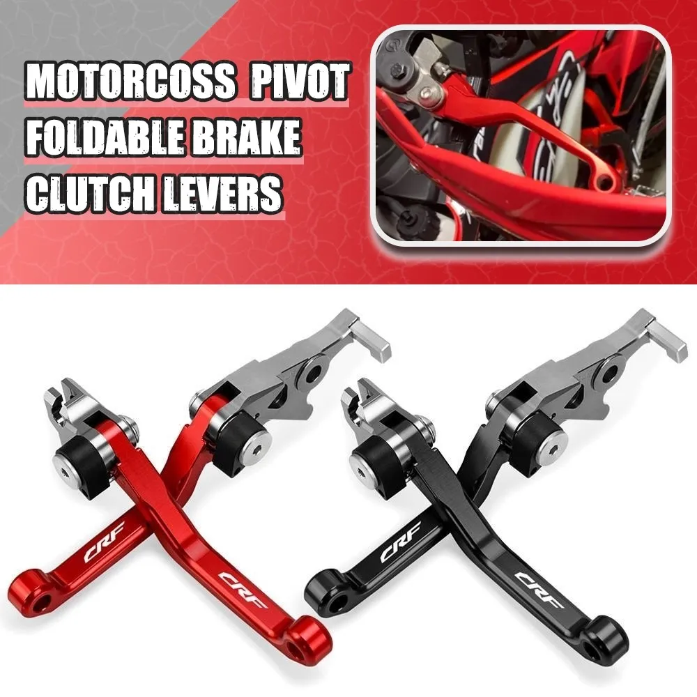 

For HONDA CRF250L CRF250Ｍ CRF250L(S) CRF250R /L CRF450R CRF 250 RALLY Motorcoss Pit Dirt Bike Pivot Foldable Brake Clutch Levers