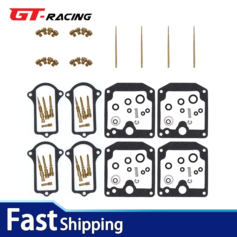 

4pcs For 1977-78 Kawasaki kz1000 LTD Motorcycle Carburetor repair kit
