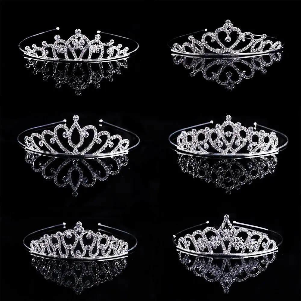 

Accessories Love Heart Hair Jewelry Bridal Wedding Jewelry Stunning Tiaras Crowns Headbands Crystal Rhinestone Crown Headband