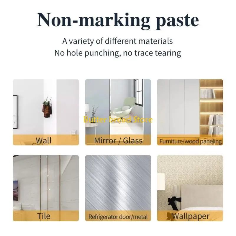 Người giữ điện thoại từ tính sáng tạo W89C Hỗ trợ tường từ tính đáng tin cậy cho ngày 13/12/14