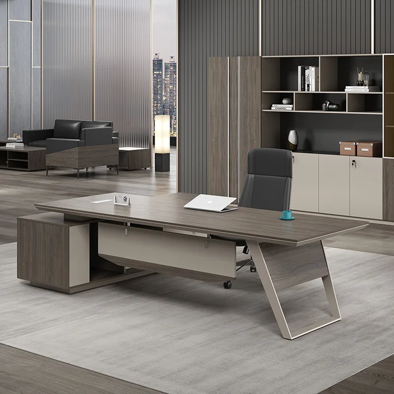 طاولات وكراسي بوس بسيطة وحديثة وخفيفة وأثاث مكتبي وأثاث مكتبي #3