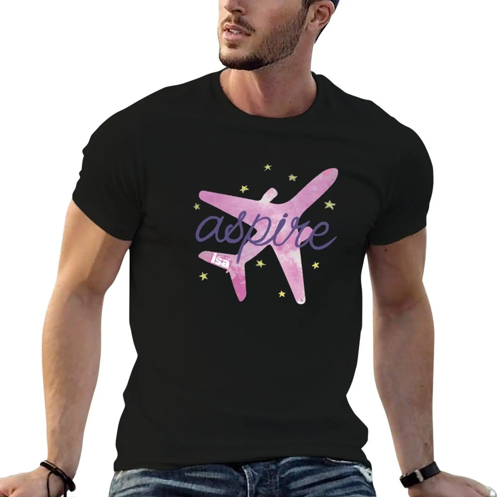 Aspire to fly T-Shirt anime t shirts tshirts personalised cotton t shirt men