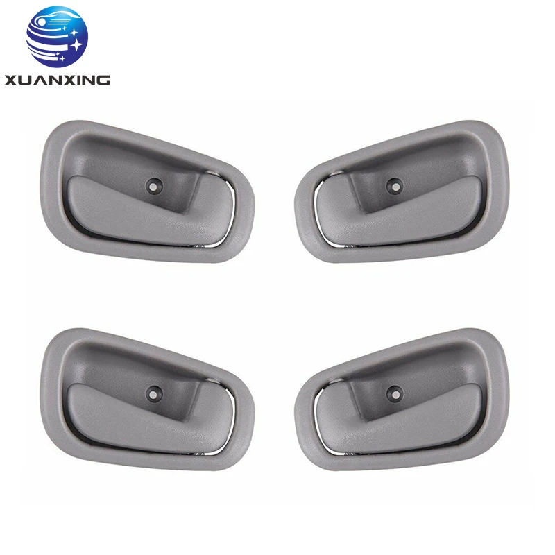 69206-02050 69205-02050 Door Inside Handle ABS Grey Beige for Toyota Corolla