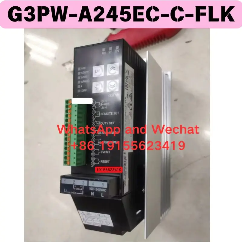Used G3PW-A245EC-C-FLK Single-phase power regulator Functional test OK Fast delivery