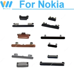 Power Volume Buttons For Nokia 5.1 7 Plus X5 6 6.1 7 7.1 X7 8 8.1 ON OFF Power Volume Side Key Button Up Down Replacement Part