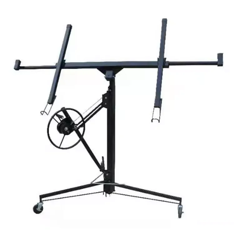 Подъемник для гипсокартона, 11 футов, 68 кг, лифт для подъема гипсокартона, инструмент, стальное строительное подъемное оборудование, тип ручной цепи Подъемник для гипсокартона, 11 футов, 68 кг, лифт для подъема гипсокартона, инструмент, стальное строительное подъемное оборудование, тип ручной цепи