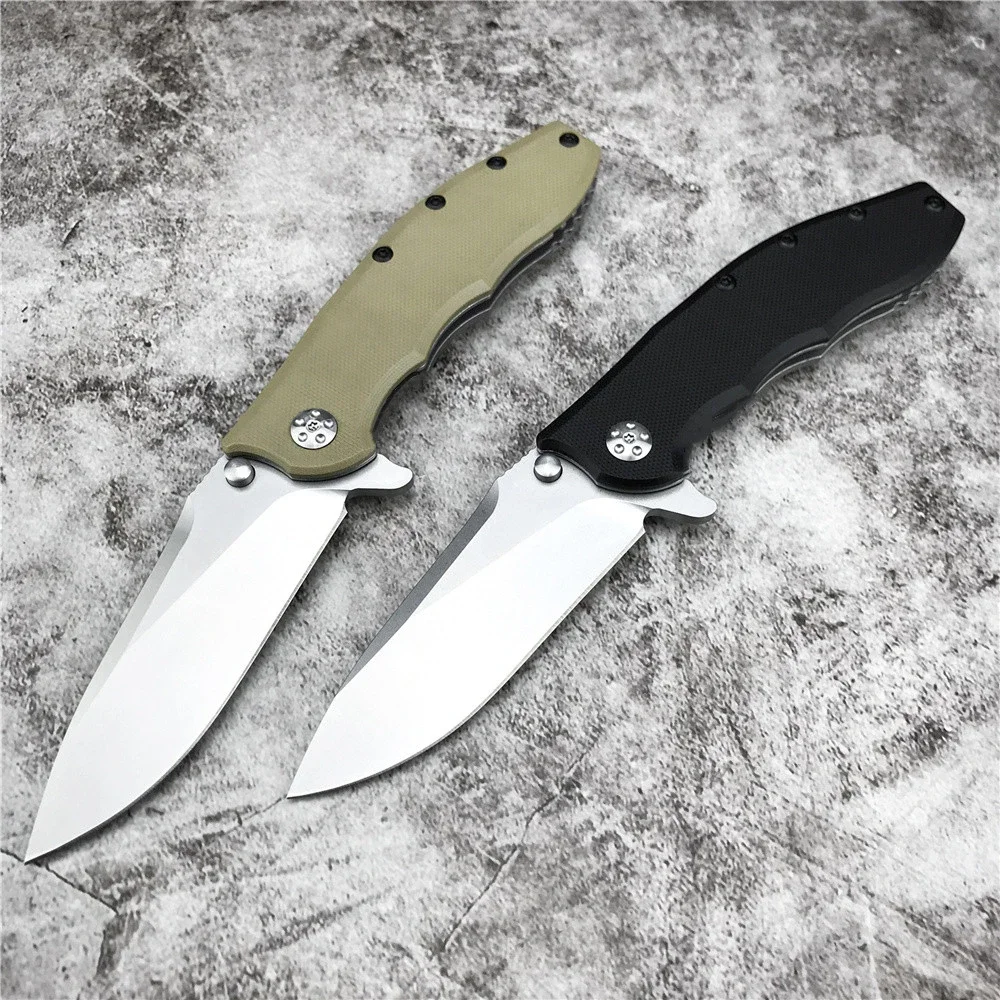 

0562 Ball Bearing Hinderer Slicer Flipper Tactical Folding Pocket Knife Camping Hunting Fishing EDC Outdoor Survival Tools Gift