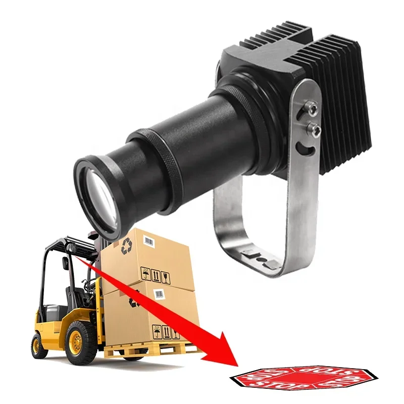 

Danger Caution Lamp Customized Logo Virtual Projector Indicator Vehicle Stop Arrow Sign LED Safety Forklift Warning Light