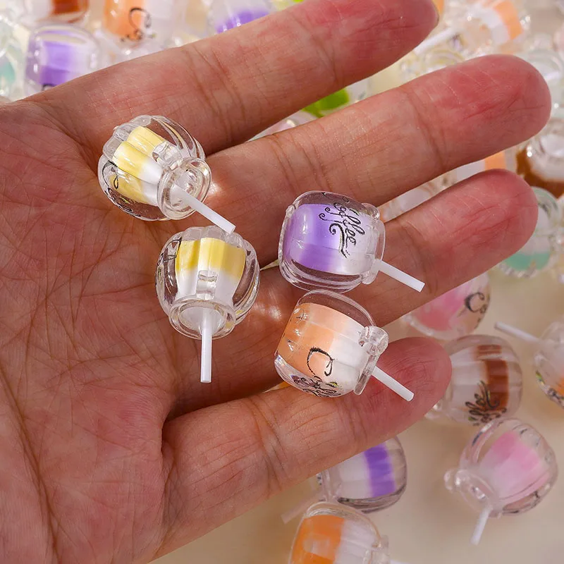 Leslie 5 stücke Harz Sommer Strand Schwimm ring Ohrring Charms DIY Ergebnisse Schlüssel bund Halskette Anhänger Schmuck Herstellung Zubehör – Detail 12