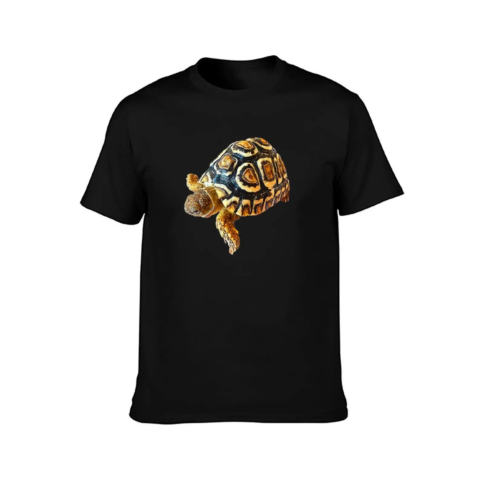 Tortoise Stunning Reptile T-Shirt Summer Casual Cotton Tee Oversized Streetwear Tops Vintage Graphic Print Unisex Men Women