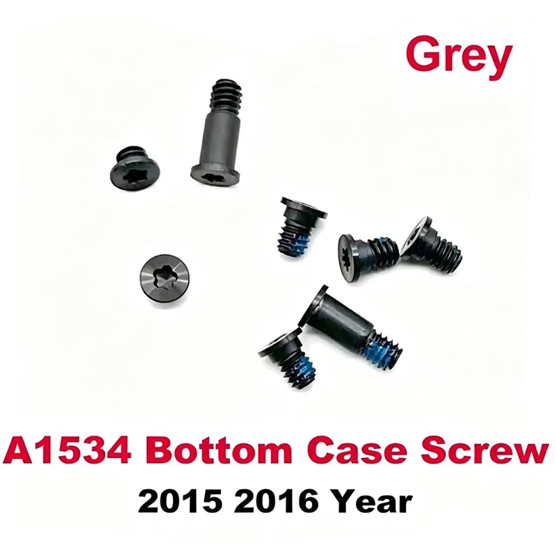 Space Grey New Bottom Case Cover Screws For MacBook 12