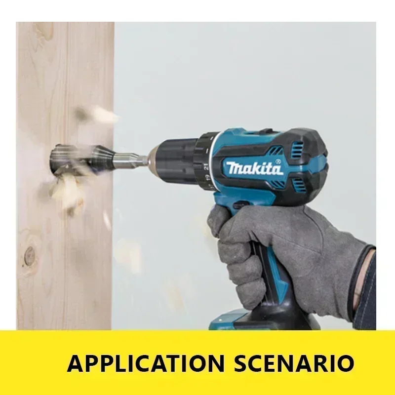 Makita Original DDF487 Cordless Driver Drill Brushless Electric Impact Screwdriver 18V Rechargeable Power Tool