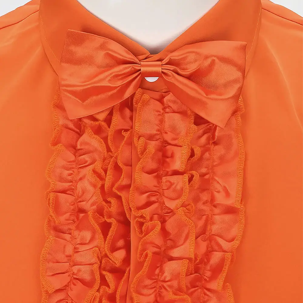 Lloyd Kerst Oranje Smoking Kostuum Hoed Dom En Dommer Cosplay Pak Halloween Feest Outfits