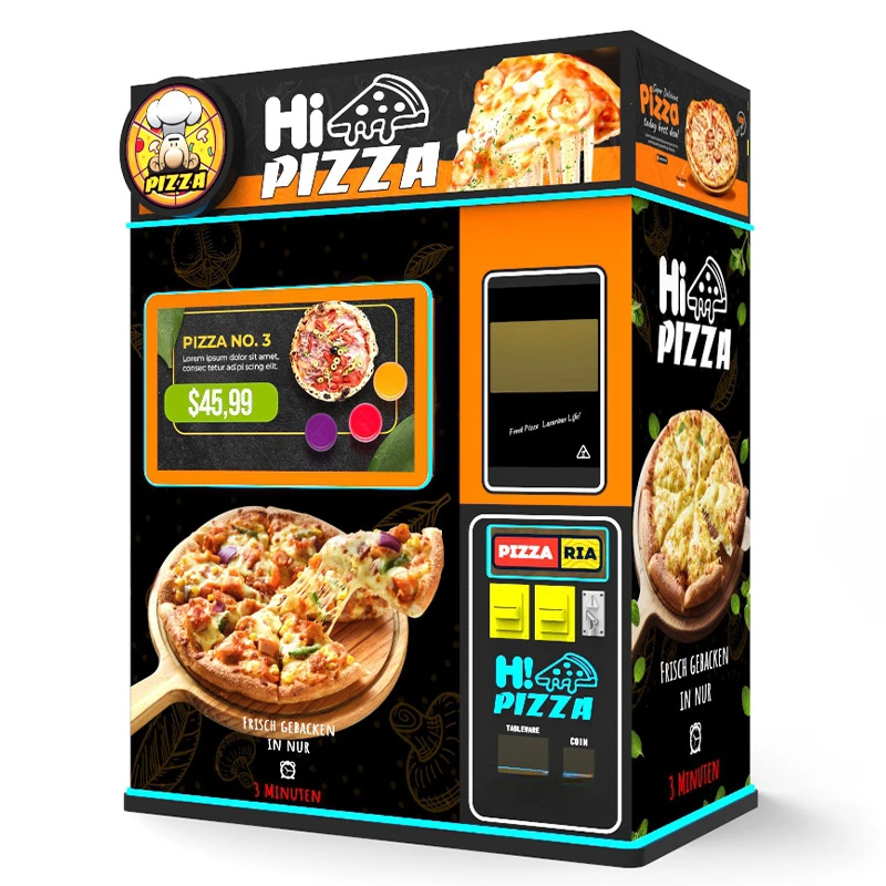 YG Automatic Pizza All in One Machine Pizza Silf Servesing Vend Machine Ingredients Outdoor Pizza Machine