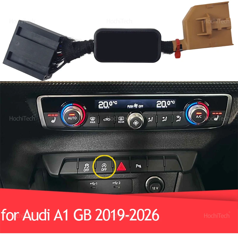 Sistema de arranque y parada automática para coche, apagado, Plug and Play, arranque y cierre automático para Audi A1 GB 2019-2022 2023 2024 2025 2026