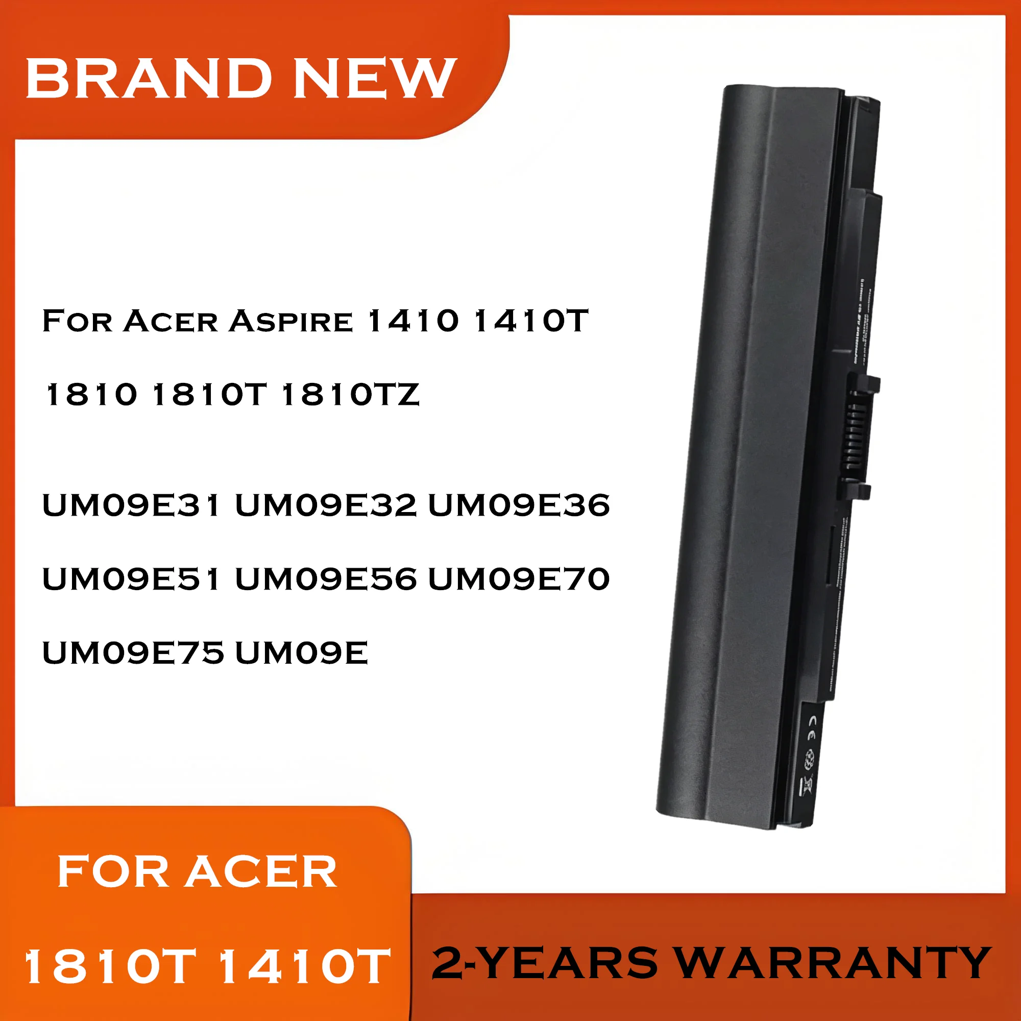 Laptop Battery For Acer Aspire 1410 1410T 1810 1810T 1810TZ UM09E31 UM09E32 UM09E36 UM09E51 UM09E56 UM09E70 UM09E75 UM09E