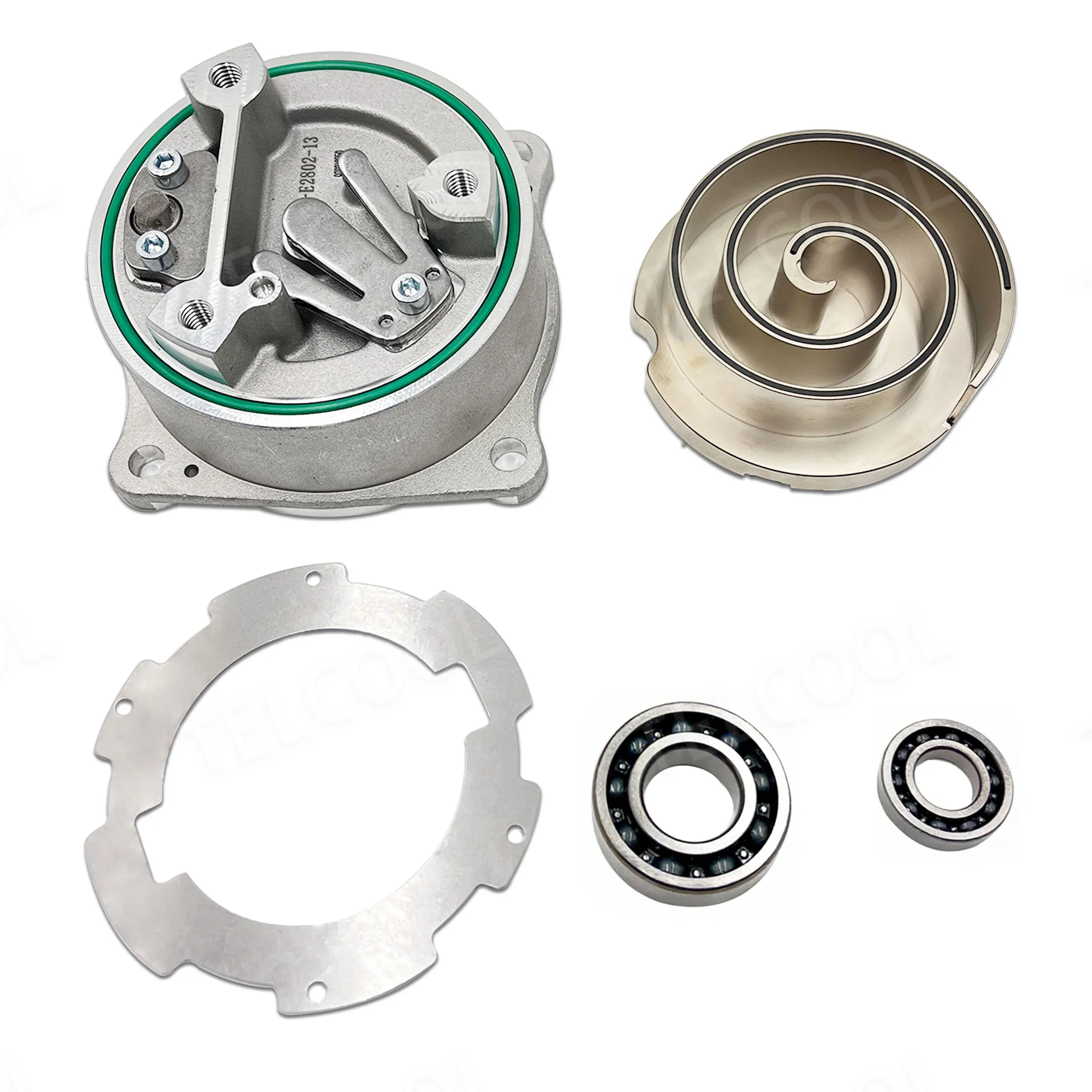 Complete Repair Kit for New Energy Vehicle AC Compressor, Fits BYD Qin DMi and Dongfeng Fukang ES600