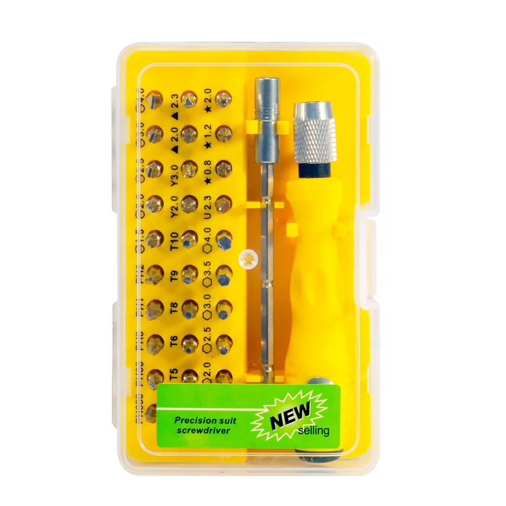 For iPhone 32 In 1 Screwdriver Set Precision Mini Magnetic Screwdriver Bits Kit Phone Mobile Camera Maintenance Repair Hand Tool