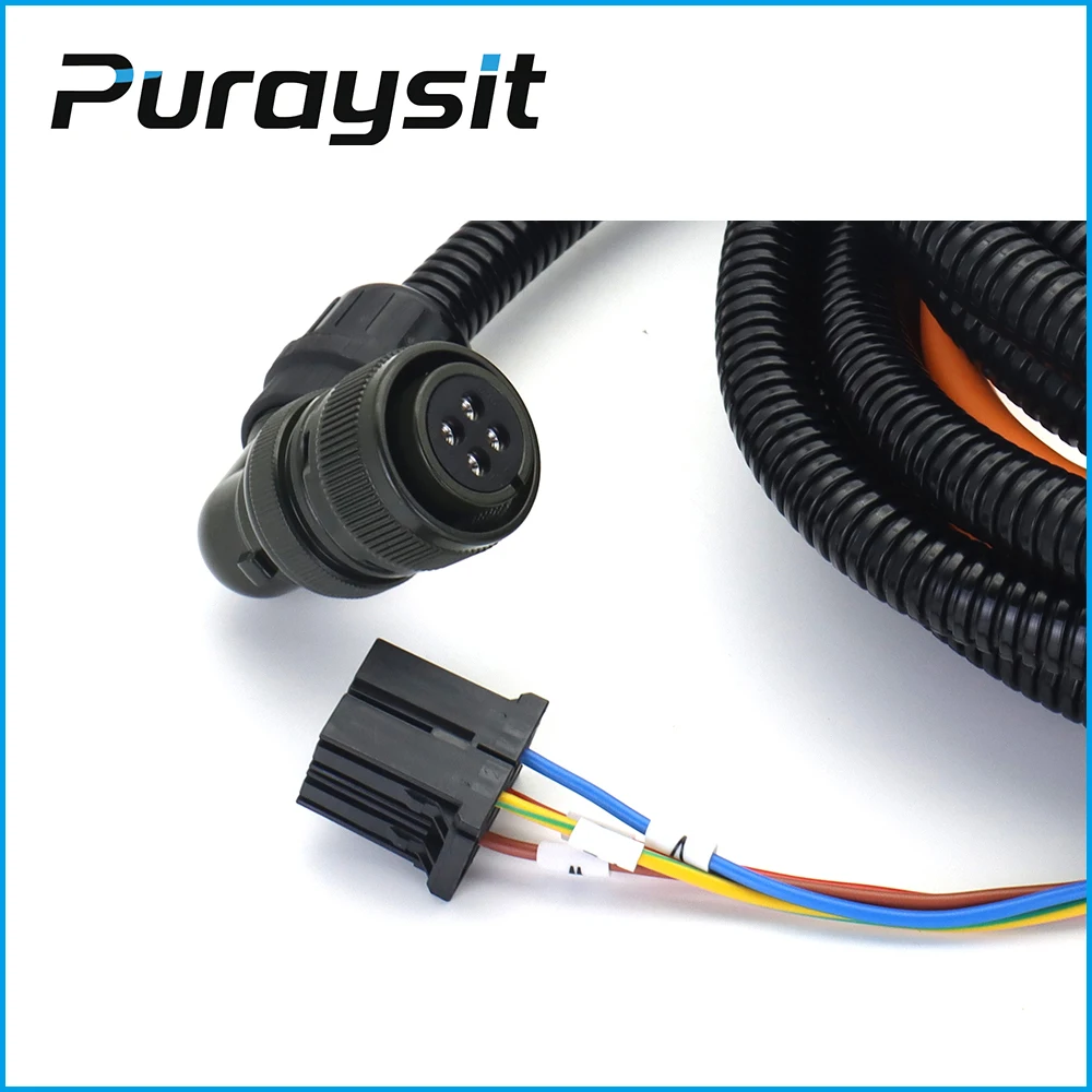 Puraysit M70 M80 CNC Motor Oil Proof Power Cable PWCE18-10S / 22-22S for Mitsubishi